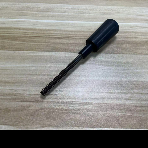 Maniglia in alluminio tornito CNC con filettatura trapezoidale 